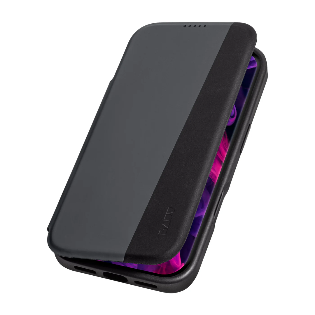 LAUT | Magfolio MagSafe for iPhone 17 Case - Black | L_IP25A_MF_BK