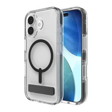 ZAGG | Graphene Santa Cruz iPhone 17 Snap Kickstand Case - Black | 702318944