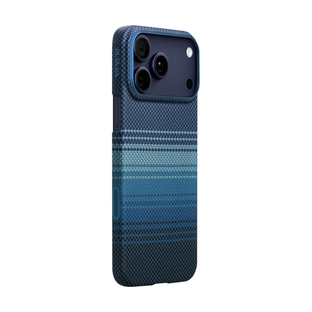 Pitaka | Ultra-Slim Case Aramid Fiber iPhone 17 Pro Max w/ Camera Control Button - Moonrise | KI1703MPM