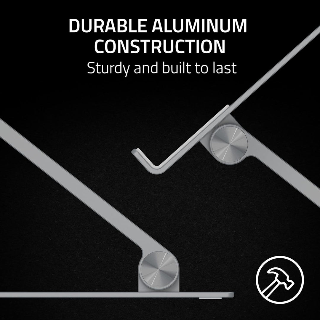 Razer | Adjustable Laptop Stand - Mercury | RC21-02330200-R3U1