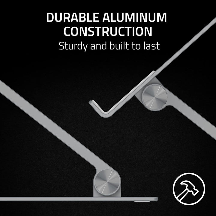 Razer | Adjustable Laptop Stand - Mercury | RC21-02330200-R3U1
