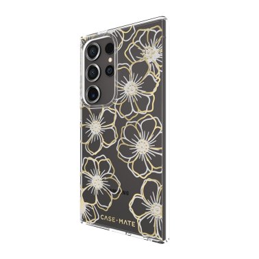 Case-Mate | Floral Gems Case Samsung Galaxy S24 Ultra - Gold | 15-12350