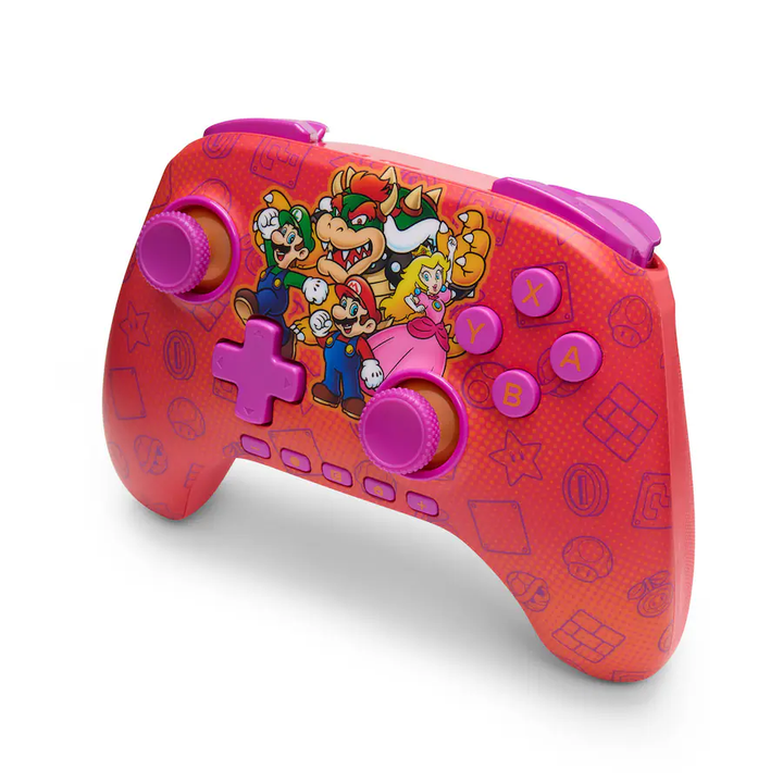 PowerA | Advantage Wireless Controller for Nintendo Switch 2 - Mario and Friends | NSGP0548-01V