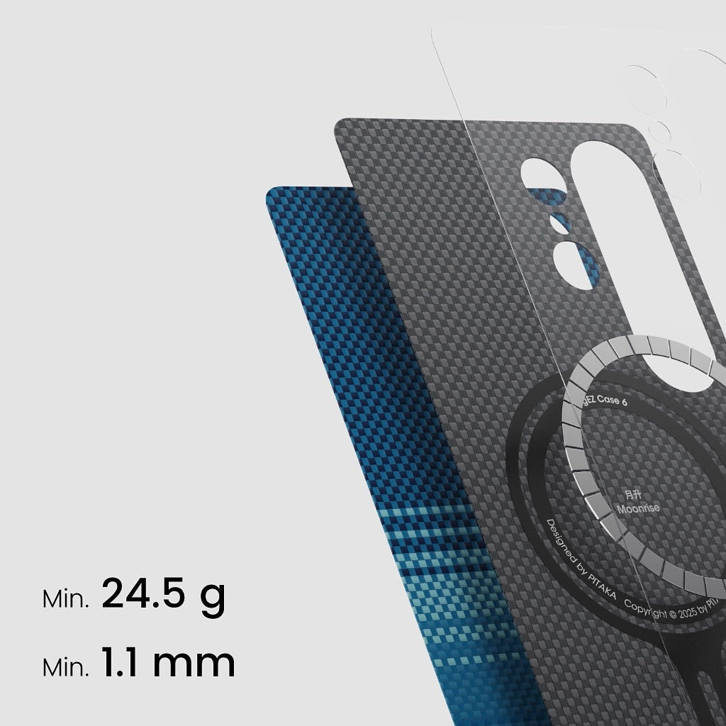 Pitaka | Tactile Woven with Grip 3 Samsung Galaxy S25 Ultra - Moonrise | KS2502U