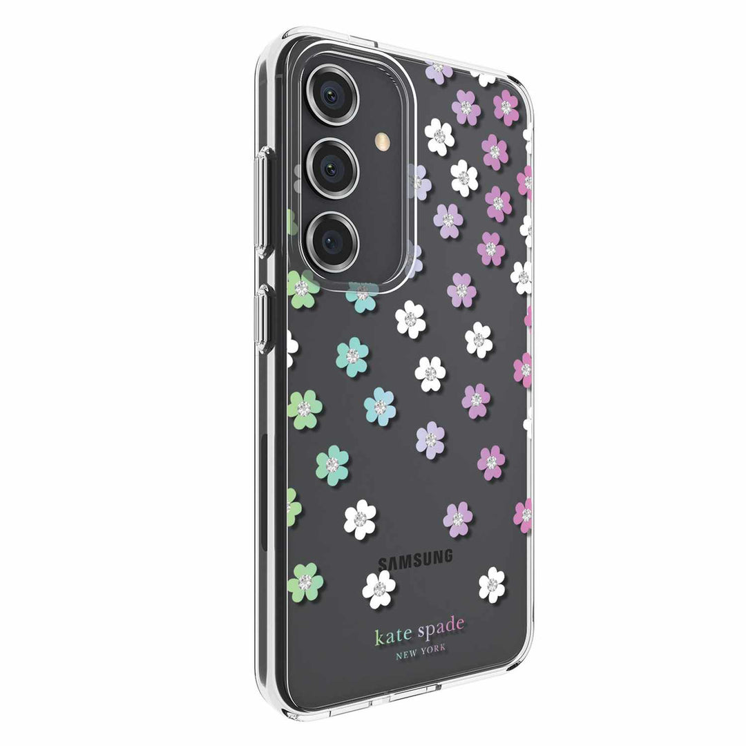 Kate Spade NY | Protective Hardshell Case Samsung Galaxy S24 - Scattered Flowers | KS053524