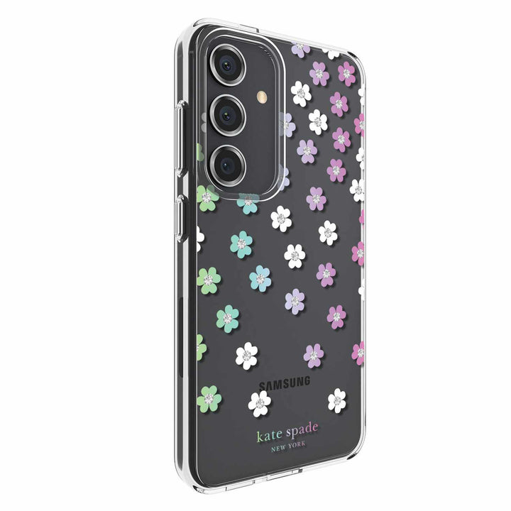 Kate Spade NY | Protective Hardshell Case Samsung Galaxy S24 - Scattered Flowers | KS053524