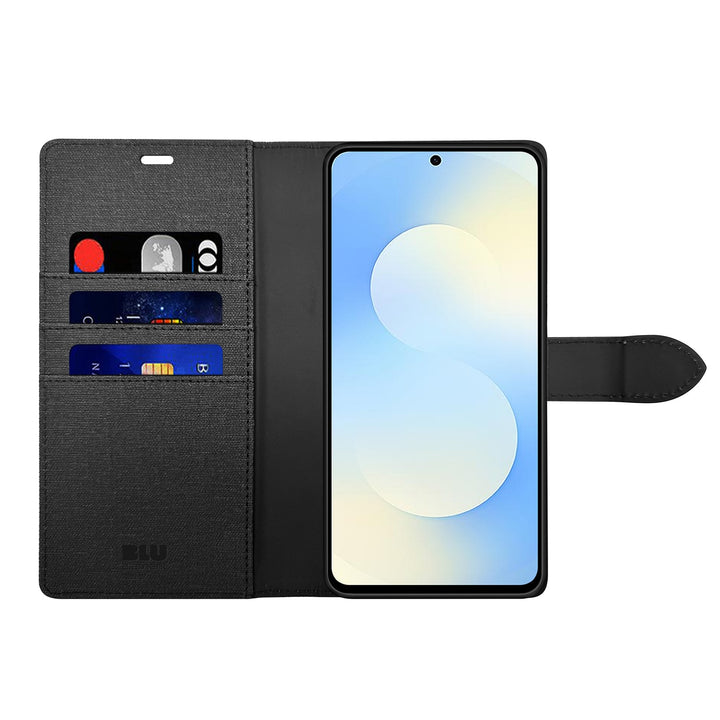 Blu Element | Folio 2-in-1 Case for Samsung Galaxy S26 FE/Galaxy S25 FE - Black | BEF2N26SFEB1