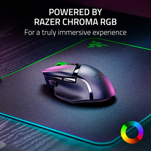 Razer Renewed | Basilisk V3 X HyperSpeed Customizable Wireless Gaming Mouse 60 DAYS WARRANTY - Black | RZ01-04870100-R3U1