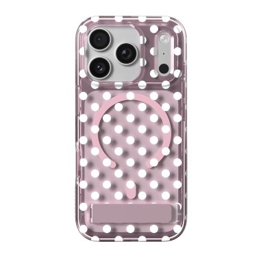 ZAGG | Graphene Milan Snap iPhone 18 Pro/17 Pro Kickstand Case - Classic Polka | 702322395
