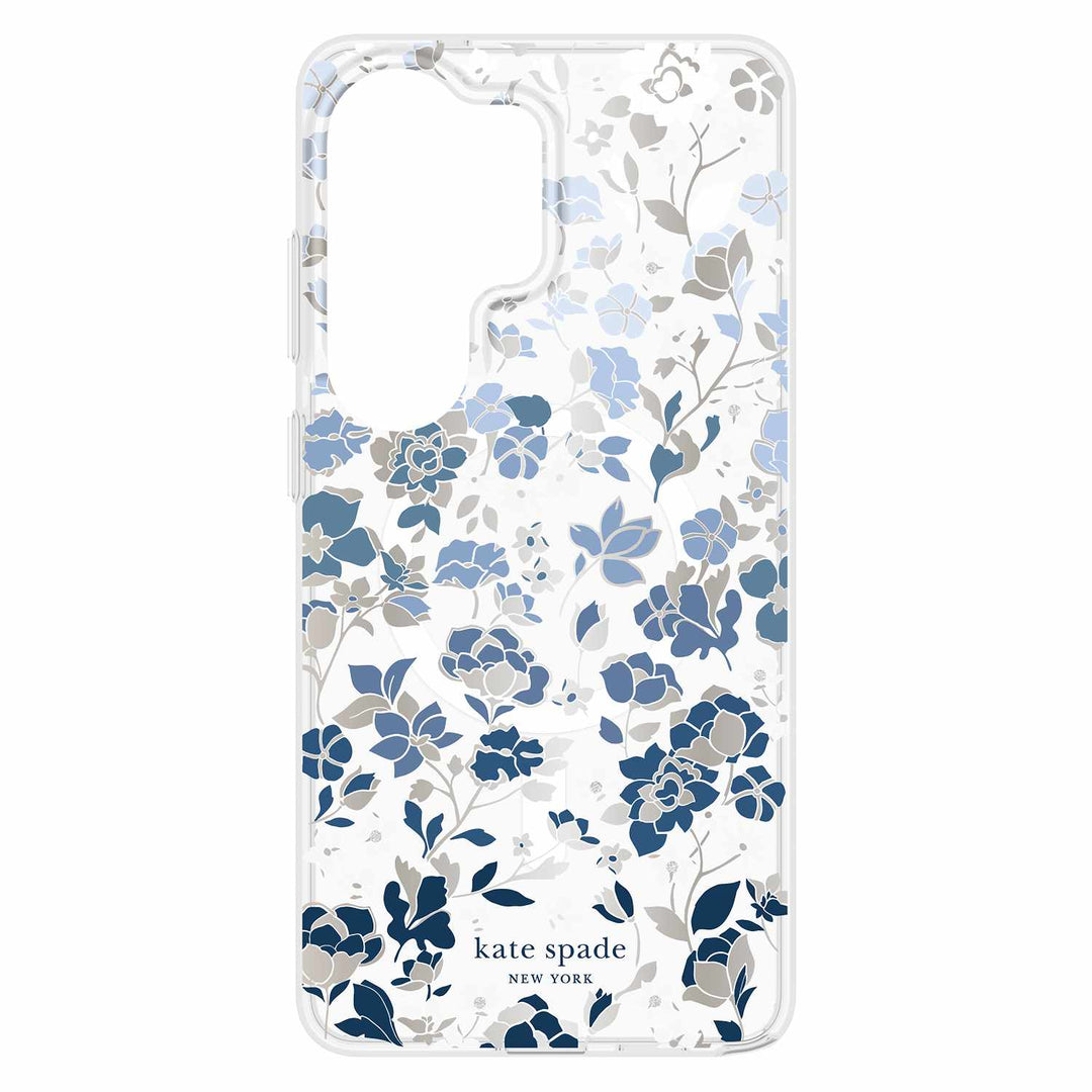 Kate Spade | Protective Case w/Magnets for Samsung Galaxy S26 Ultra - Flowerbed Blue | KS059882
