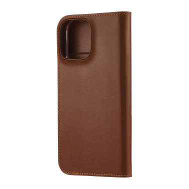 Coach | Leather Folio Case iPhone 16 Pro - Hazelnut | 15-13367