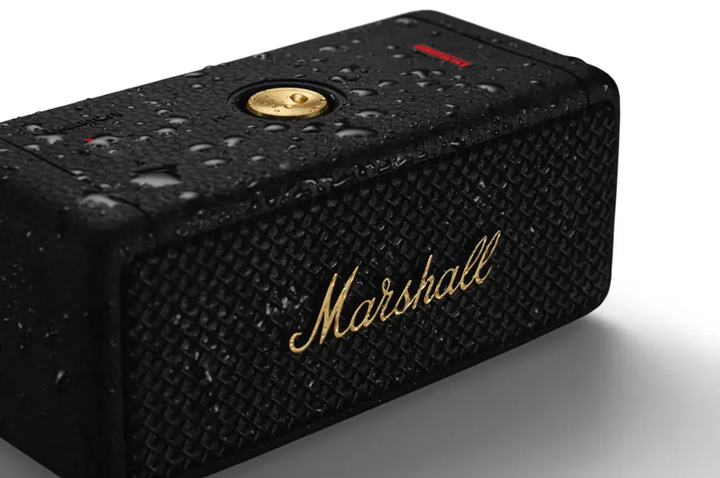 Marshall | Emberton III Bluetooth Wireless Speaker - Black/Brass | 1006234