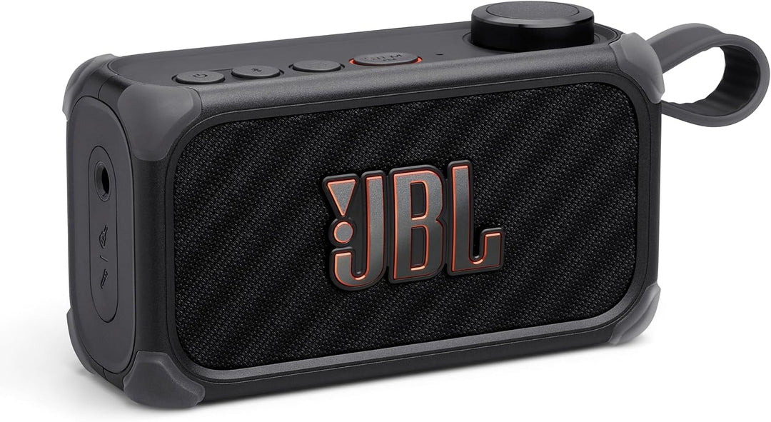JBL | Bandbox Solo Compact AI-Powered Practice amp & Speaker with Built-in Practice Tools, Big LED Pixel Screen - Black | JBLBANDBOXSOLOAM