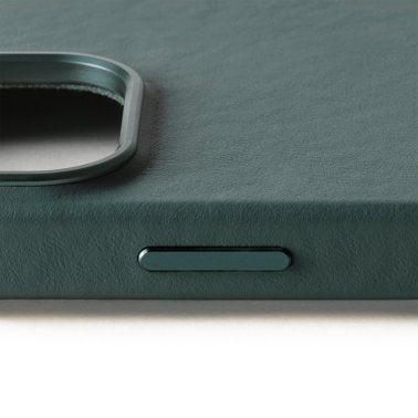 Mujjo | Full Leather w/MagSafe Case iPhone 16 Pro - Livid Green | MUJJO-CL-051-LG