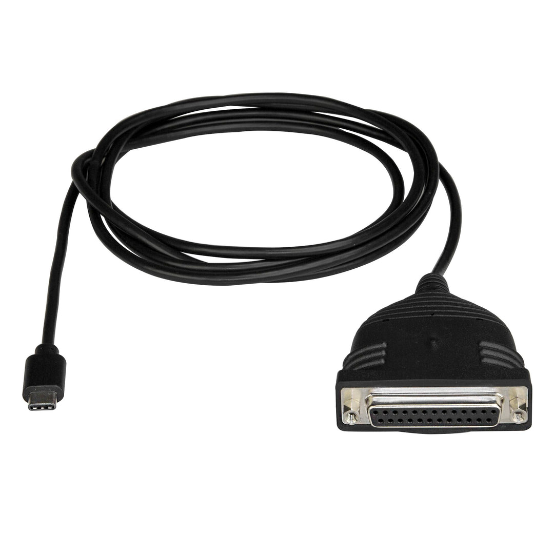 SO Startech | Parallel Printer Cable USB-C to DB25 - Black | ICUSBCPLLD25