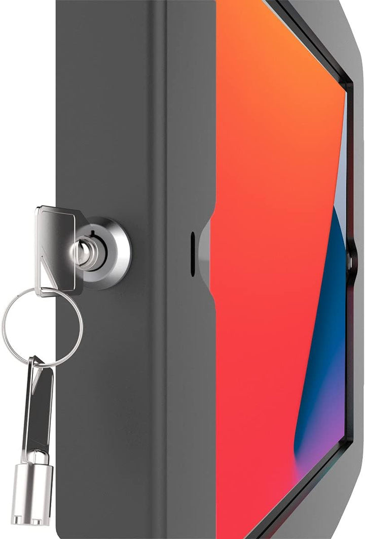 Compulocks | Space Enclosure Counter Stand or Wall Mount iPad 10.2" - Black | 102IPDSB
