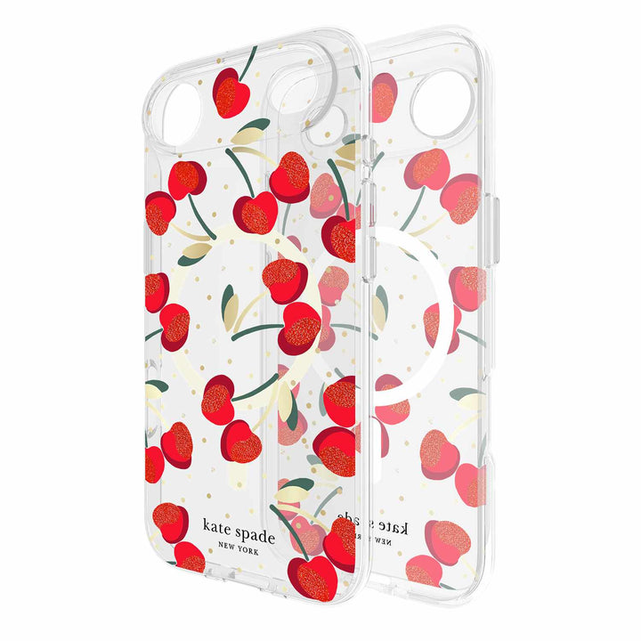 Kate Spade | Protective MagSafe Case iPhone 17 Air - Cherry Dot | KS057480