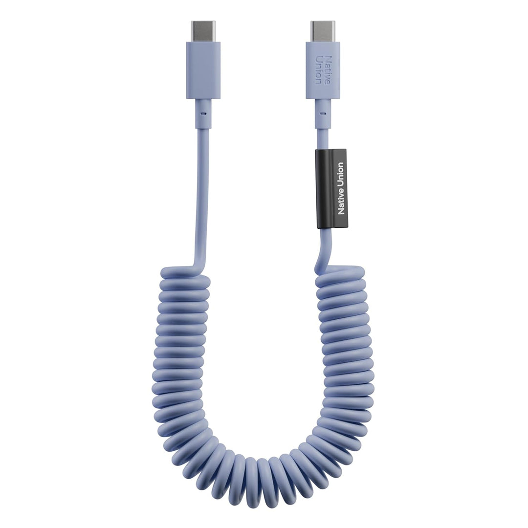 Native Union | Pop Cable USB-C to USB-C 4FT / 1.2M / 60W - Blue | POP-C-BLK