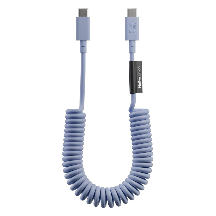 Native Union | Pop Cable USB-C to USB-C 4FT / 1.2M / 60W - Blue | POP-C-BLK