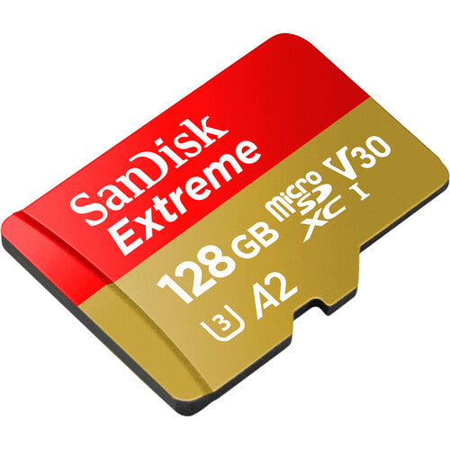 SanDisk | Extreme Plus 128GB 250MB/s microSD UHS-I Memory Card | SDSQXBJ-128G-GU6MA