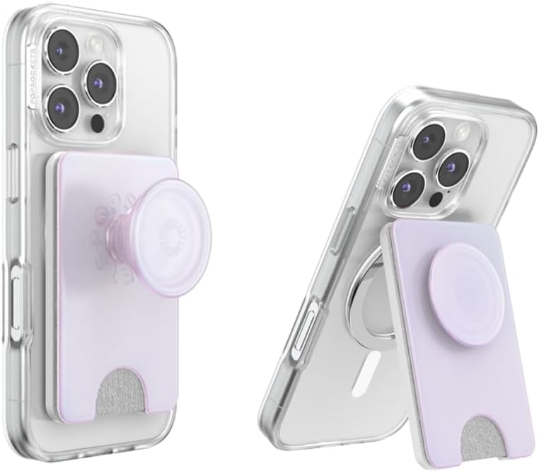 PopSockets | Kick-Out MagSafe PopWallet - Opalescent White | PS-809348