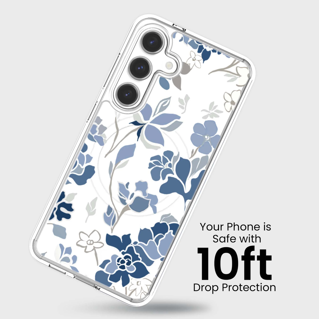 Caseco | Case for Samsung S26 - Blue Pattern | ED24F3-BP