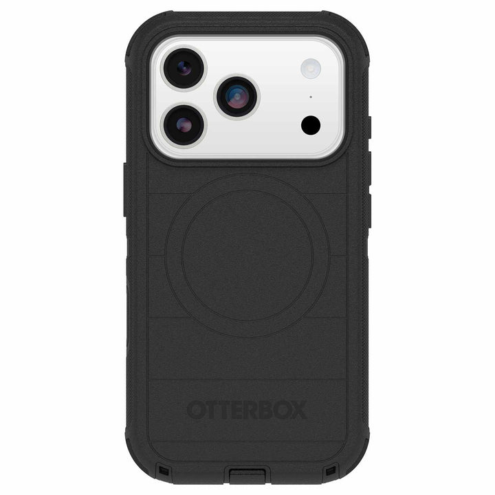 OtterBox | Defender Pro MagSafe Case w/Holster iPhone 17 Pro - Black | 76-000098