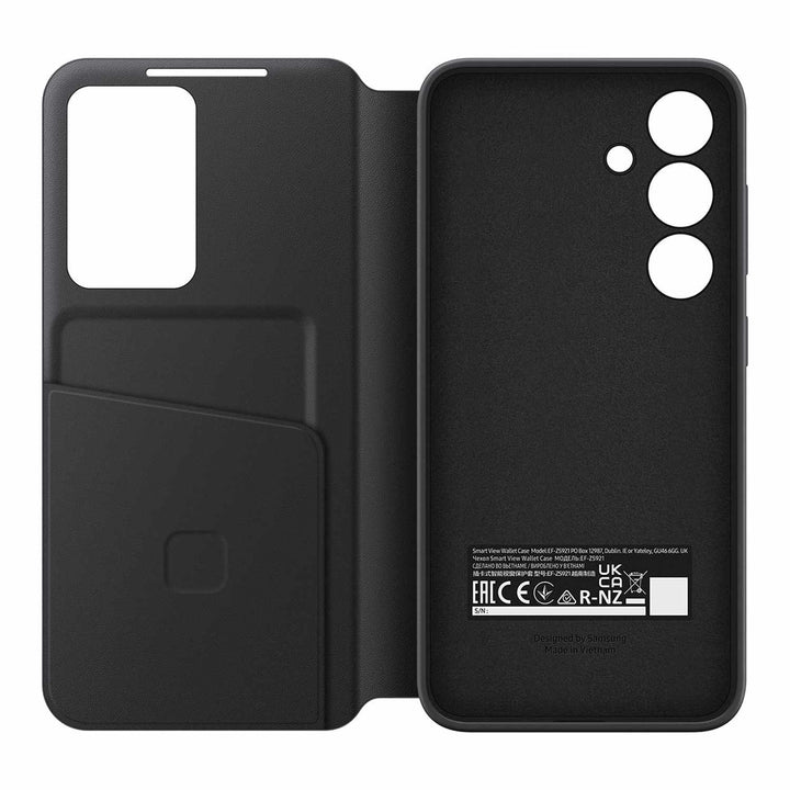 Samsung | OEM Galaxy S24+ Smart View Wallet Case - Black | 15-12492