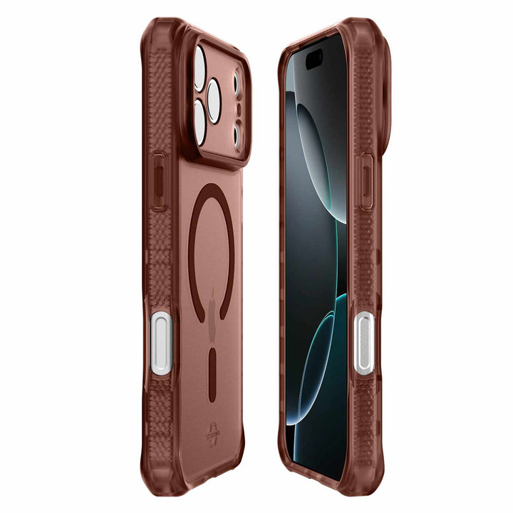 ITSKINS | Hybrid_R Frost MagSafe Case iPhone 17 Pro - Mocha | AP7XHMFRTMOCC