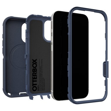 OtterBox | Defender Pro w/MagSafe iPhone 17 + Camera Control Case - Blue Sentiment | 77-98407