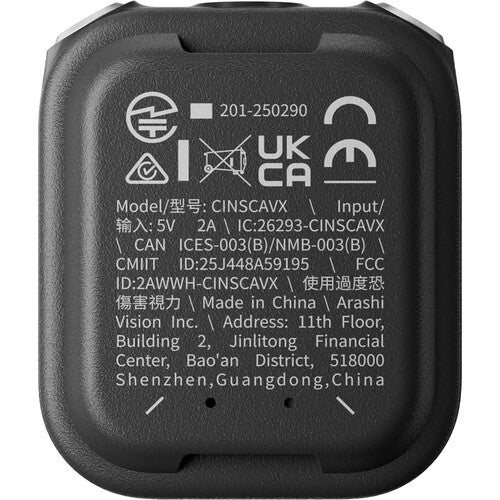 Insta360 | GPS Preview Remote with Built-In Mic - Black | CINSCAVX