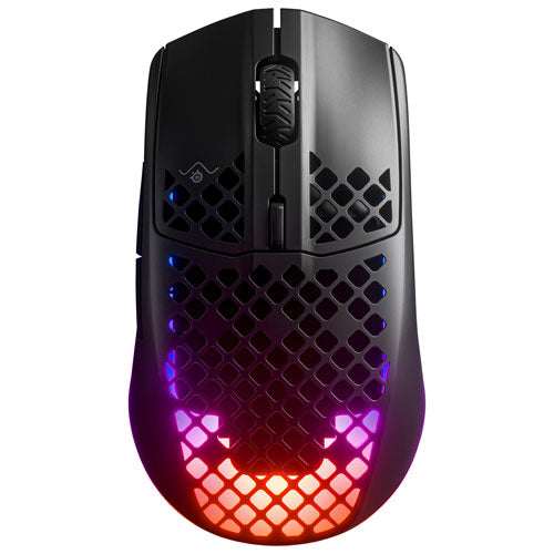 SteelSeries | Aerox 3 2022 Edition 18000 DPI Bluetooth Optical Gaming Mouse - Black 62612