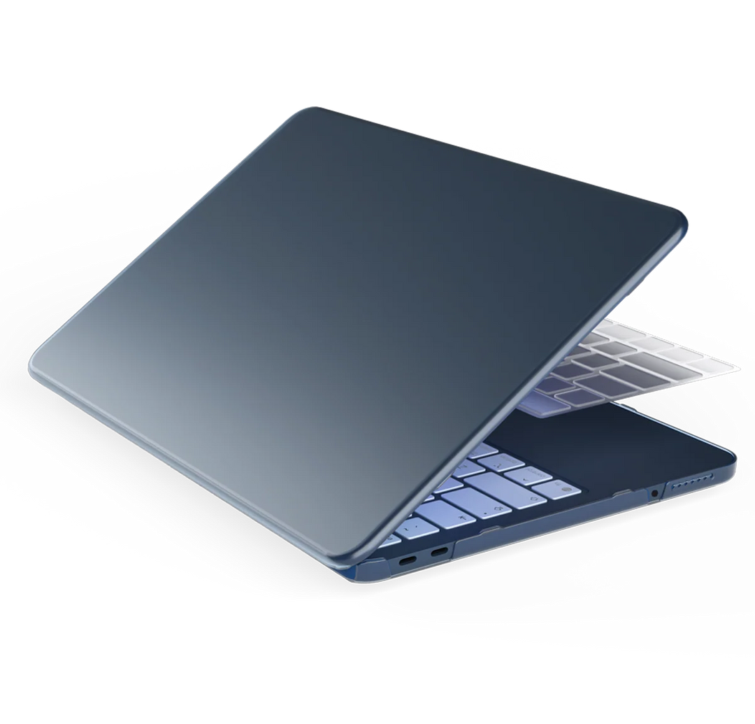 LOGiiX | Vibrance Frost Guard Bundle with Keyboard Cover - Frosted Blue | LGX-14147