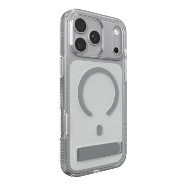 ZAGG | Graphene Milan Snap iPhone 18 Pro Max/17 Pro Max Kickstand Case - Glitter Silver |