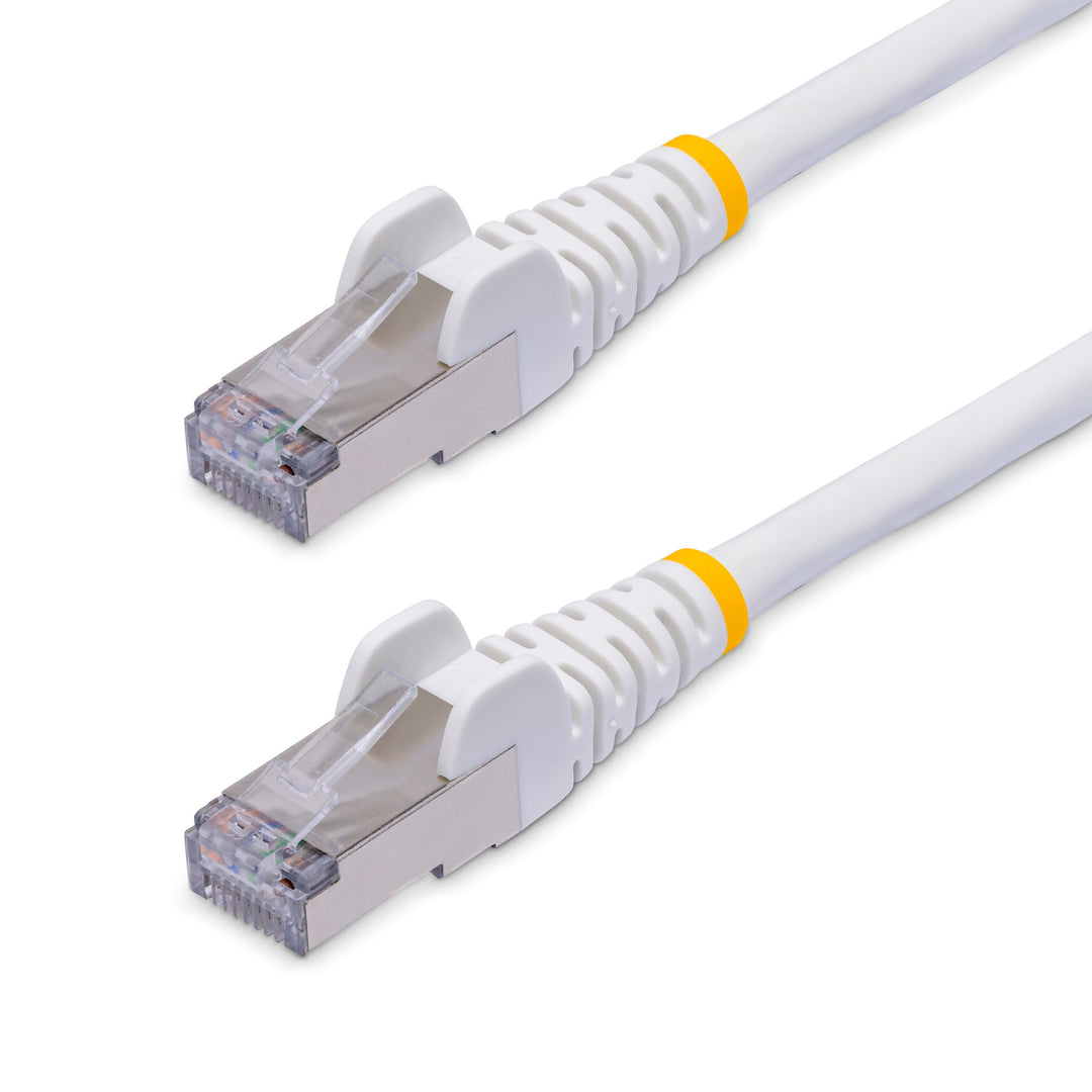 Startech | CAT8 Shielded Patch Cable 15FT - White | NLWH-15F-CAT8-PATCH