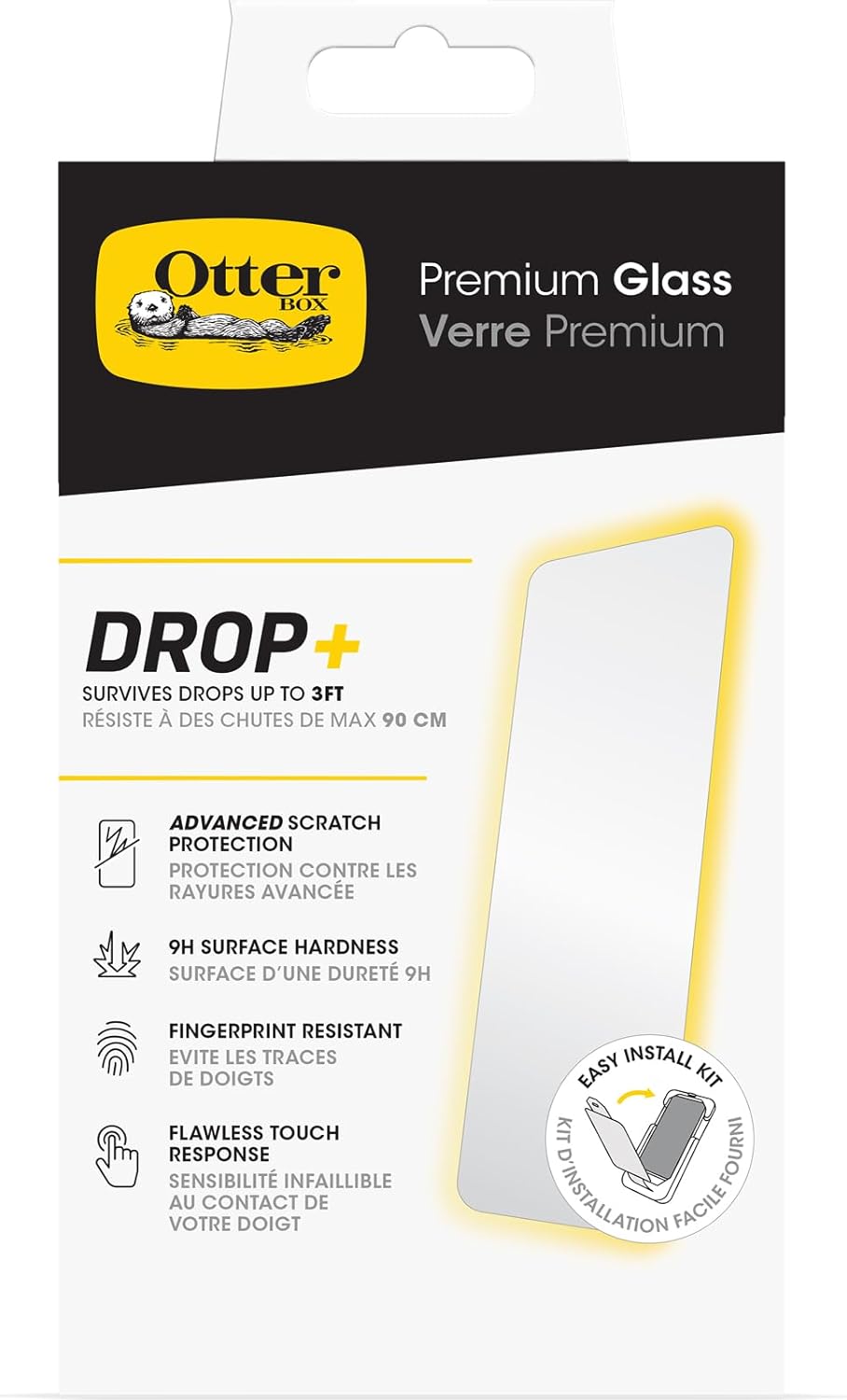 OtterBox | Premium Glass Screen Protector iPhone 16 | 118-2781