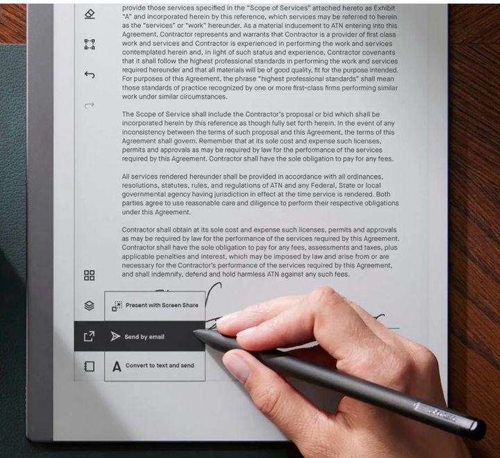reMarkable | Paper Tablet with Marker Plus Pen  2 10.3" 8GB - Black | RM113