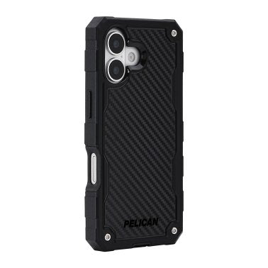 Pelican | Shield MagSafe w/Holster iPhone 17 Case - Carbon Fiber | PP057438