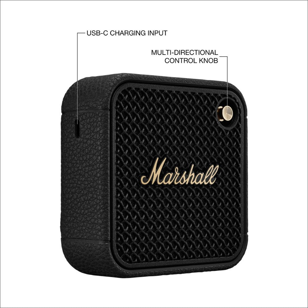 Marshall | Willen II Bluetooth Wireless Speaker - Black/Brass | 1006714