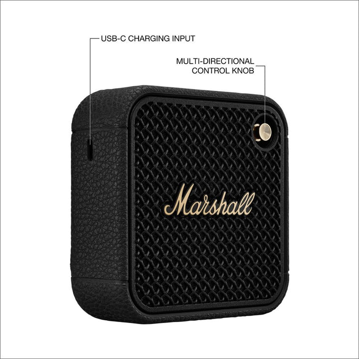 Marshall | Willen II Bluetooth Wireless Speaker - Black/Brass | 1006714