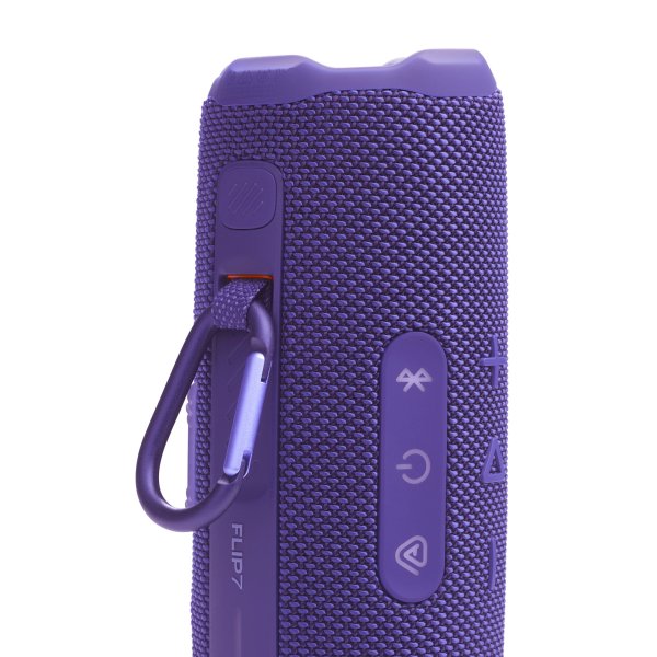 JBL | Flip 7 Waterproof Bluetooth Wireless Speaker - Purple | JBLFLIP7PURAM