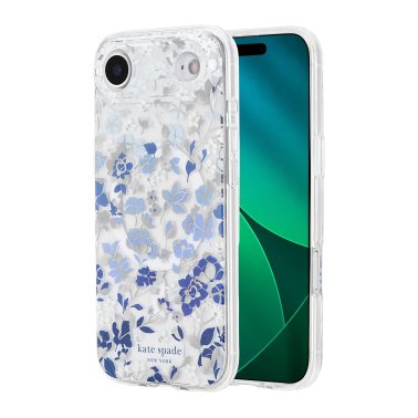 Kate Spade | Protective MagSafe iPhone 17 Air Case - Flowerbed Blue | KS057482
