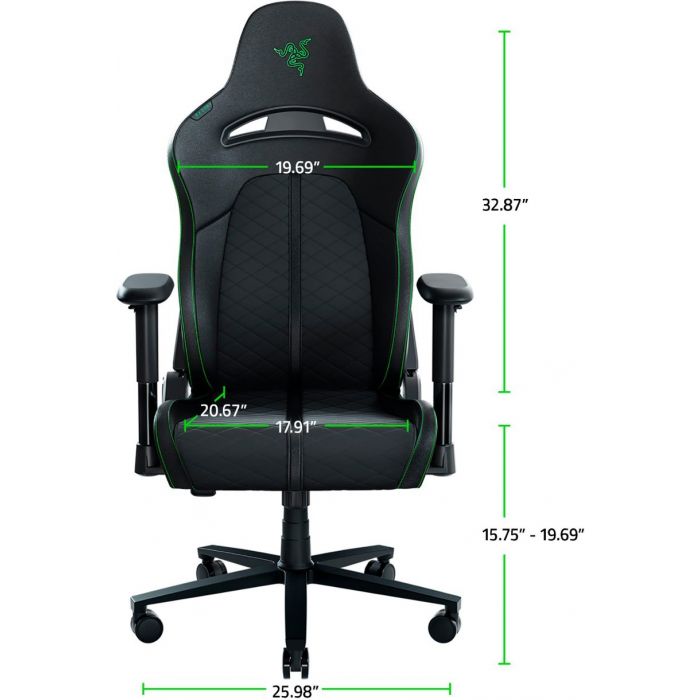 SO Razer | Iskur V2 X Gaming Chair 3YR - Black | RZ38-05310100-R3UA