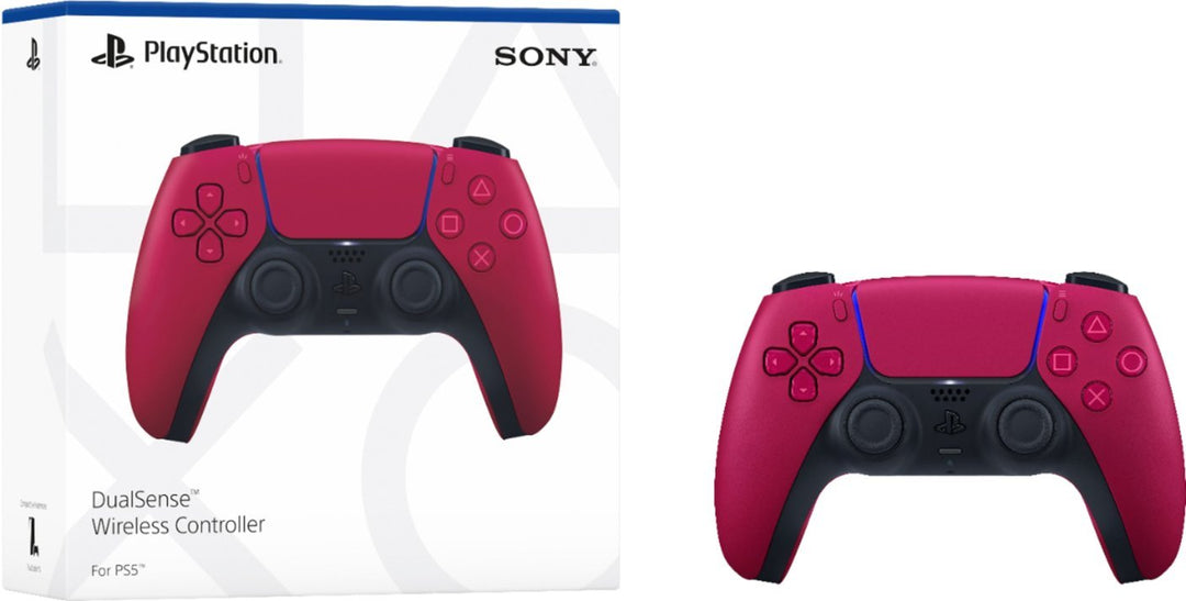 Sony | PlayStation 5 DualSense Wireless Controller - Cosmic Red | 1000039937