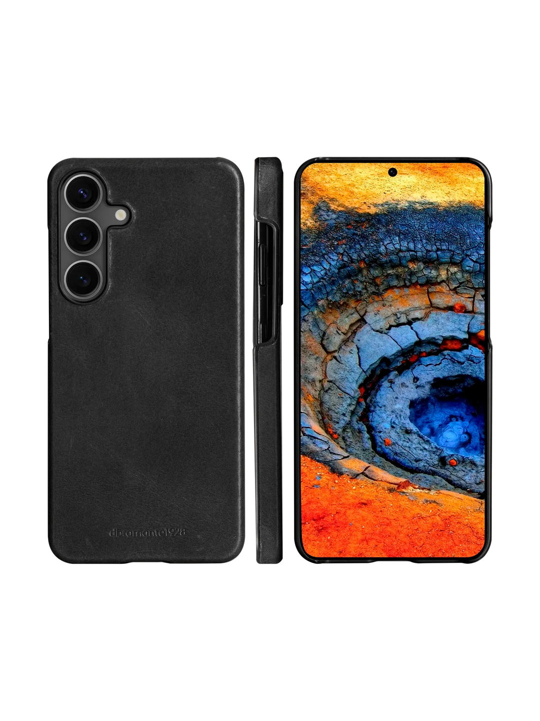 //// Dbramante1928 | Lynge 2-in-1 Wallet Qi2 Case for Samsung S25 - Black | LMSSGTBLU770