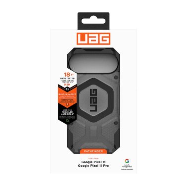 UAG Pathfinder Clear w/Magnet Case Google Pixel 11/11 Pro - Ash/Black | 840283929939