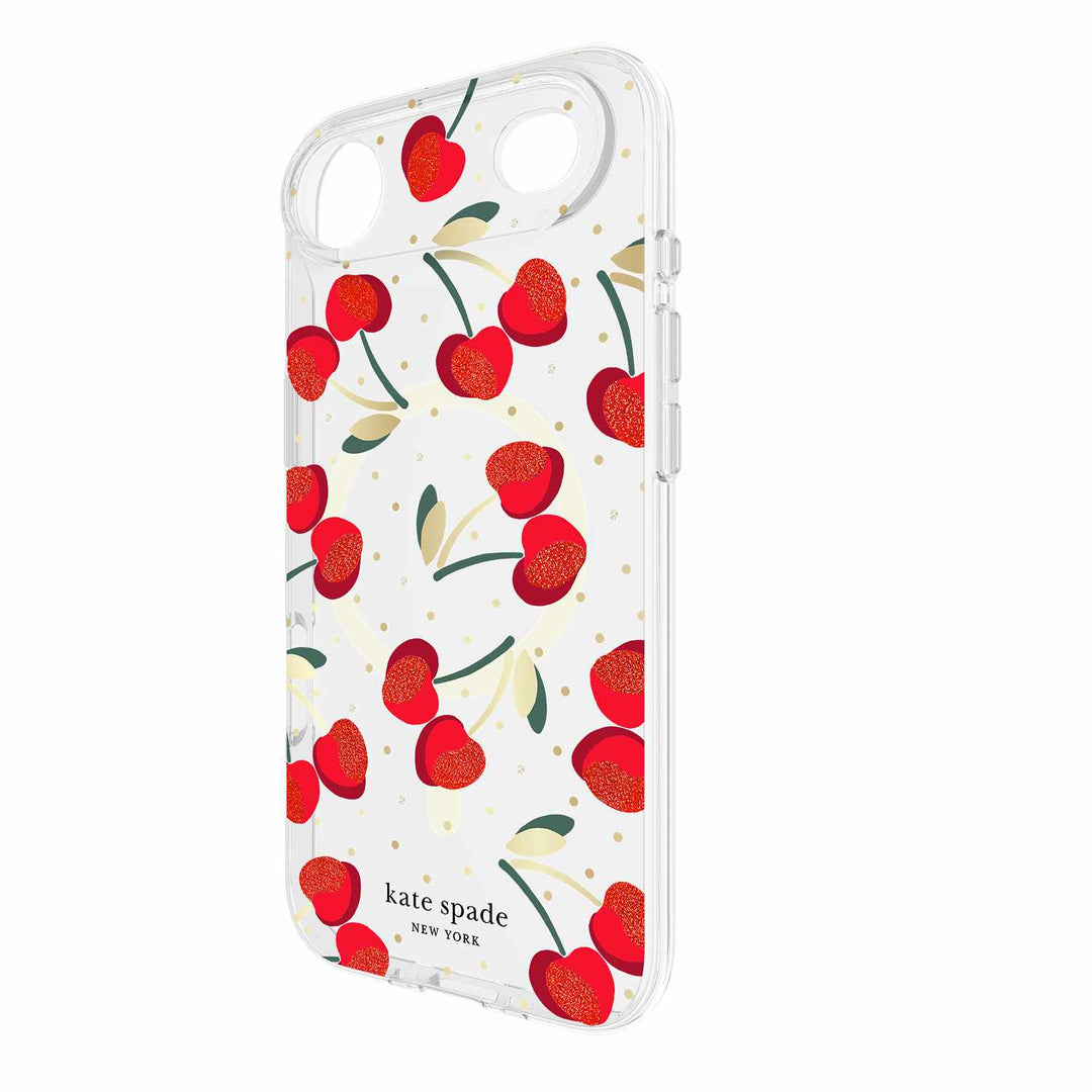 Kate Spade | Protective MagSafe Case iPhone 17 Air - Cherry Dot | KS057480