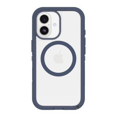 OtterBox | Defender Pro XT w/MagSafe iPhone 17 + Camera Control Case - Baby Blue Clear | 77-98438