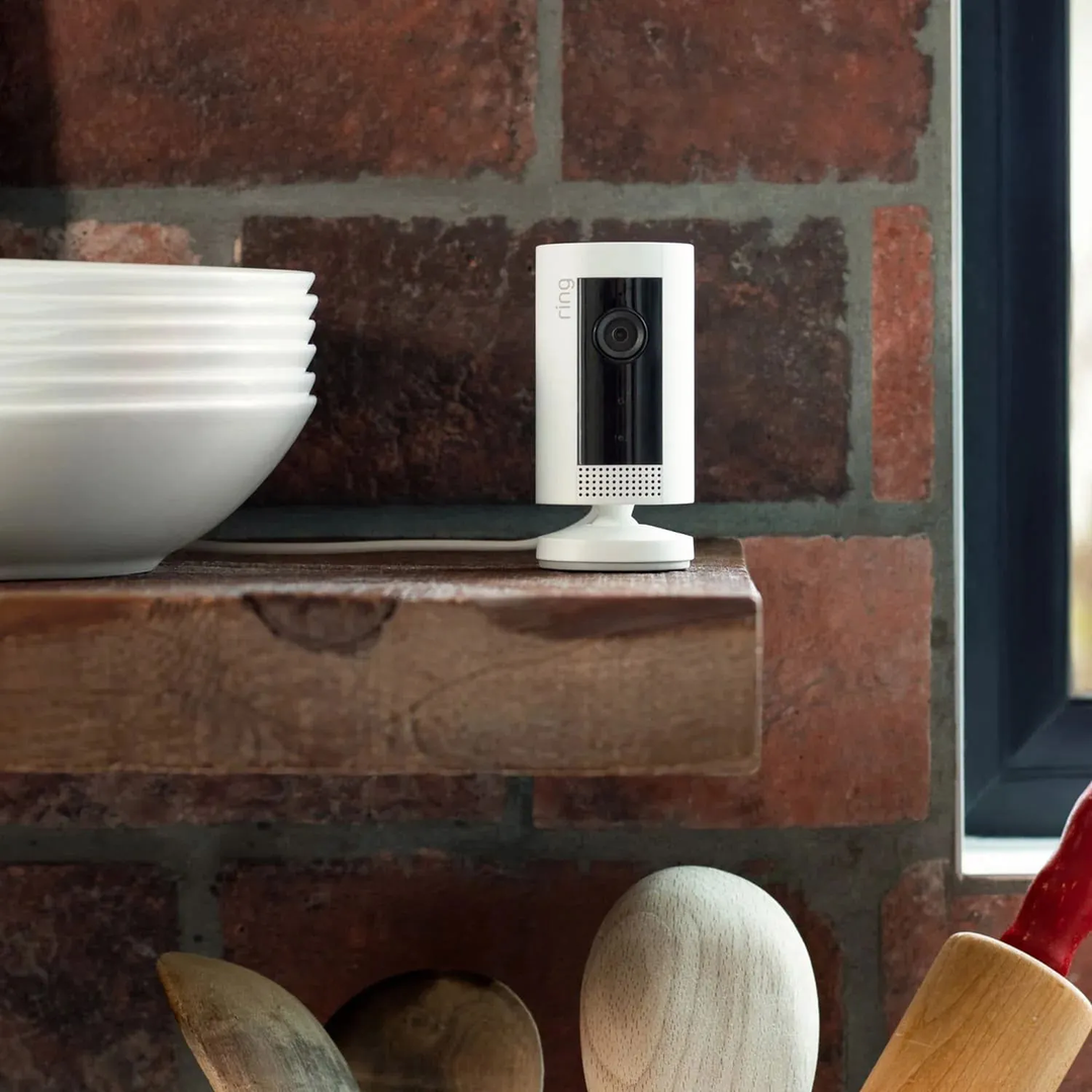 Ring | Indoor Camera - White | RING-8SN1S9-WFC0