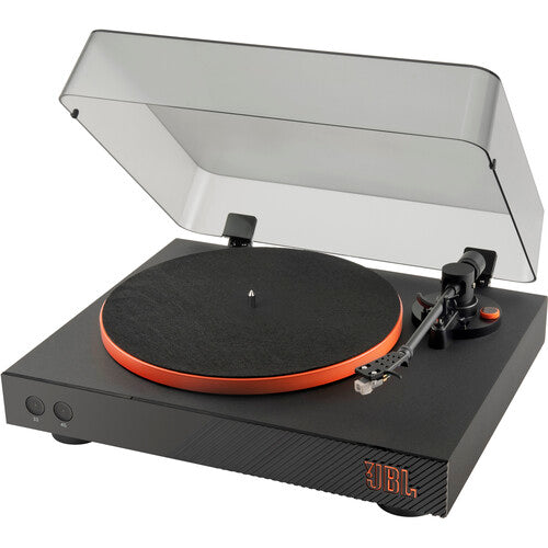 JBL | Spinner BT Manual Two-Speed Turntable with Bluetooth - Black | JBLSPINNERBTBLKAM